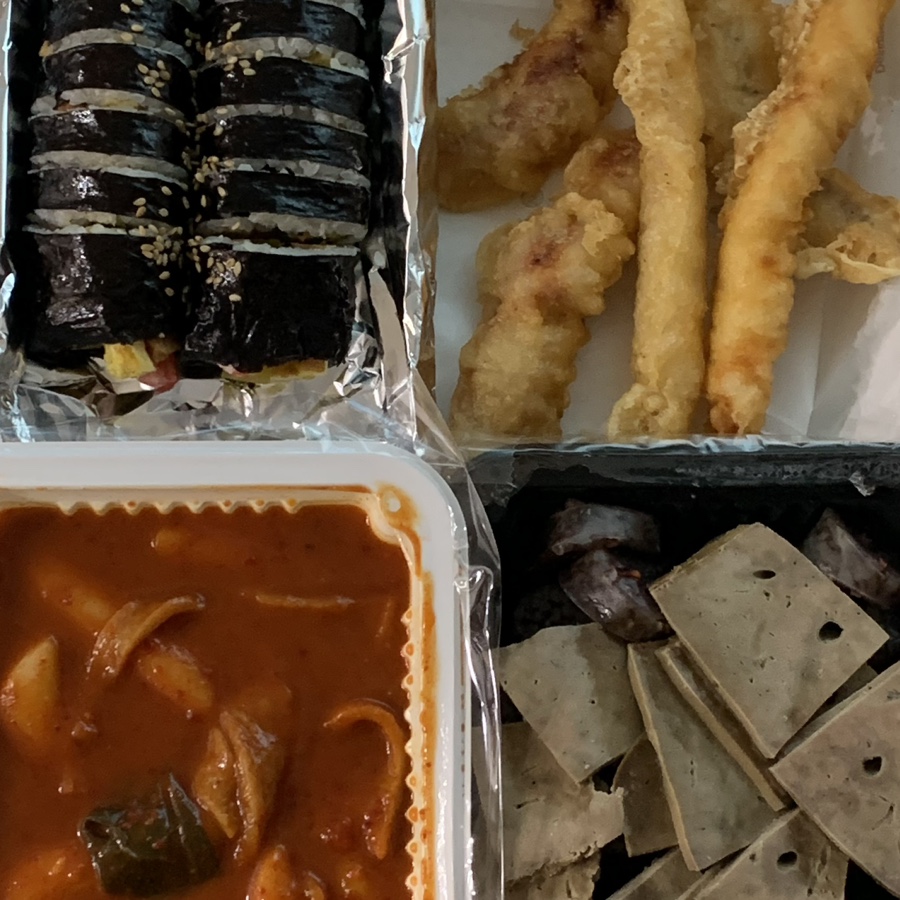짱구분식 떡볶이 세트