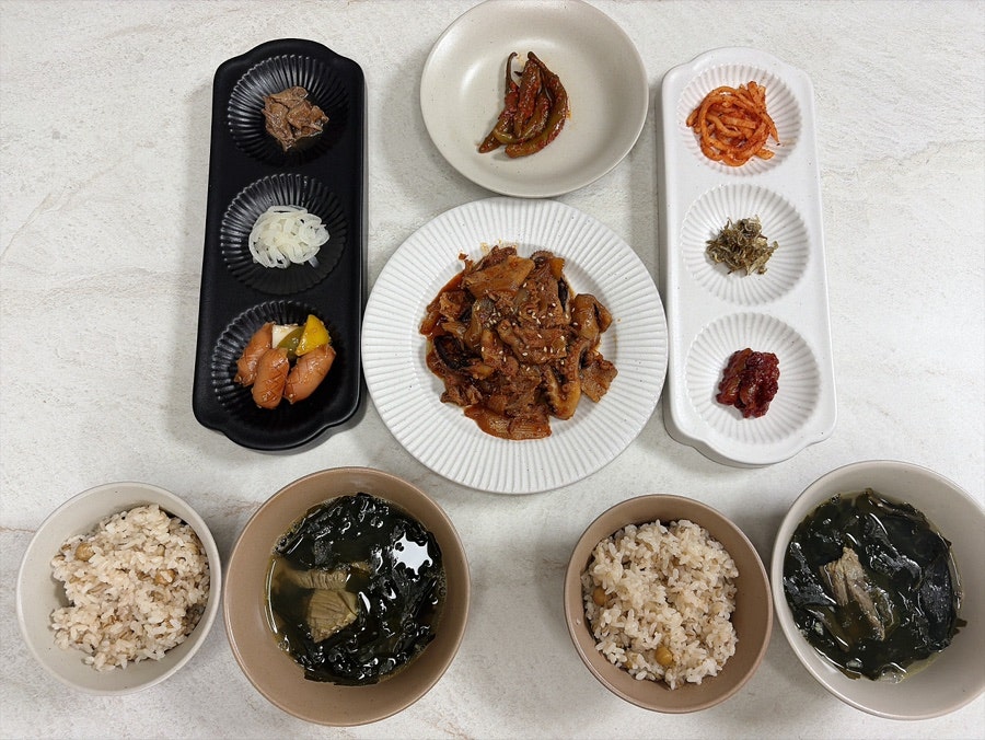 여미찬 반찬