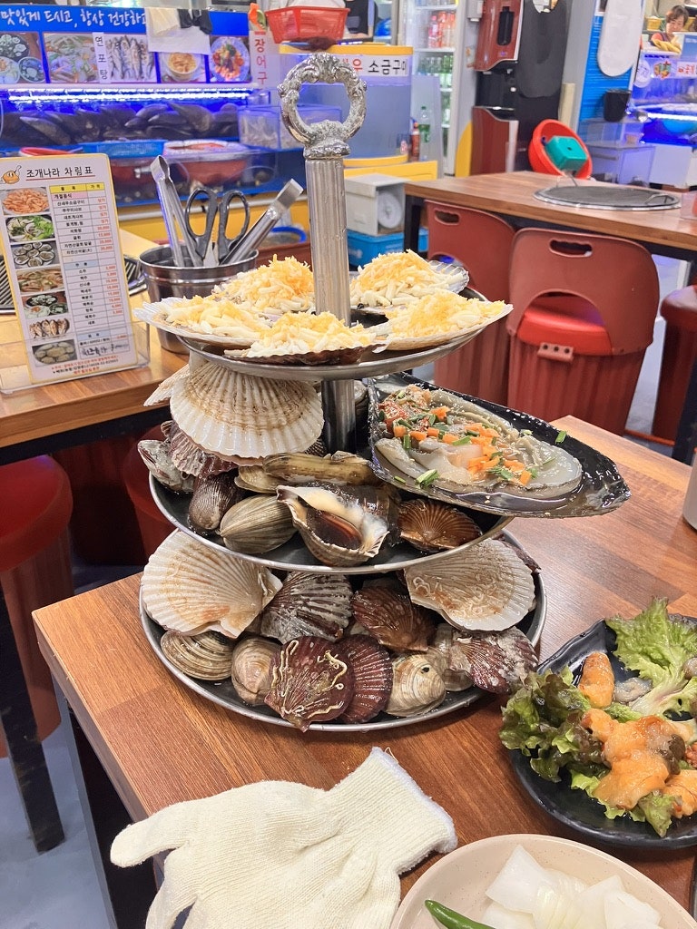 인천 영흥도, 가성비 조개구이 세트 '조개나라 8호'