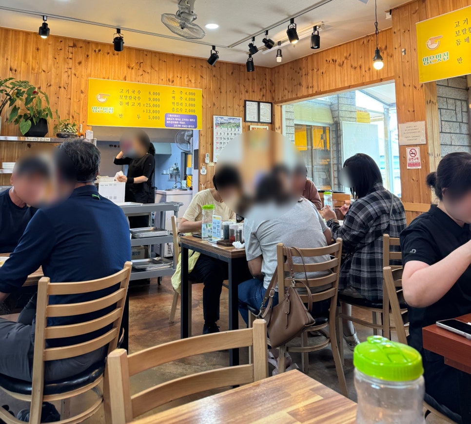 법환포구 국수 맛집, 영은맛집 고기국수와 보말칼국수
