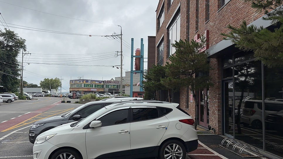 매장 앞 거리 전경