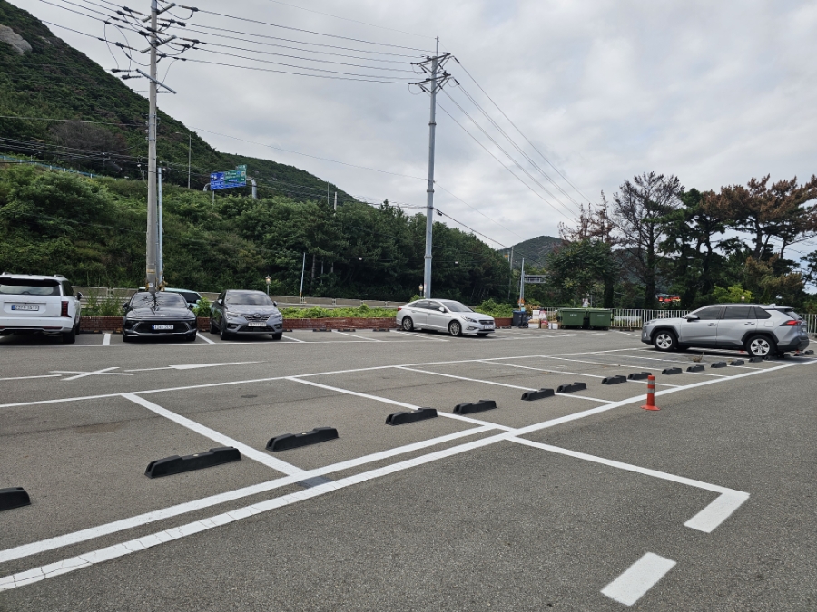 오딘 주차장 전경