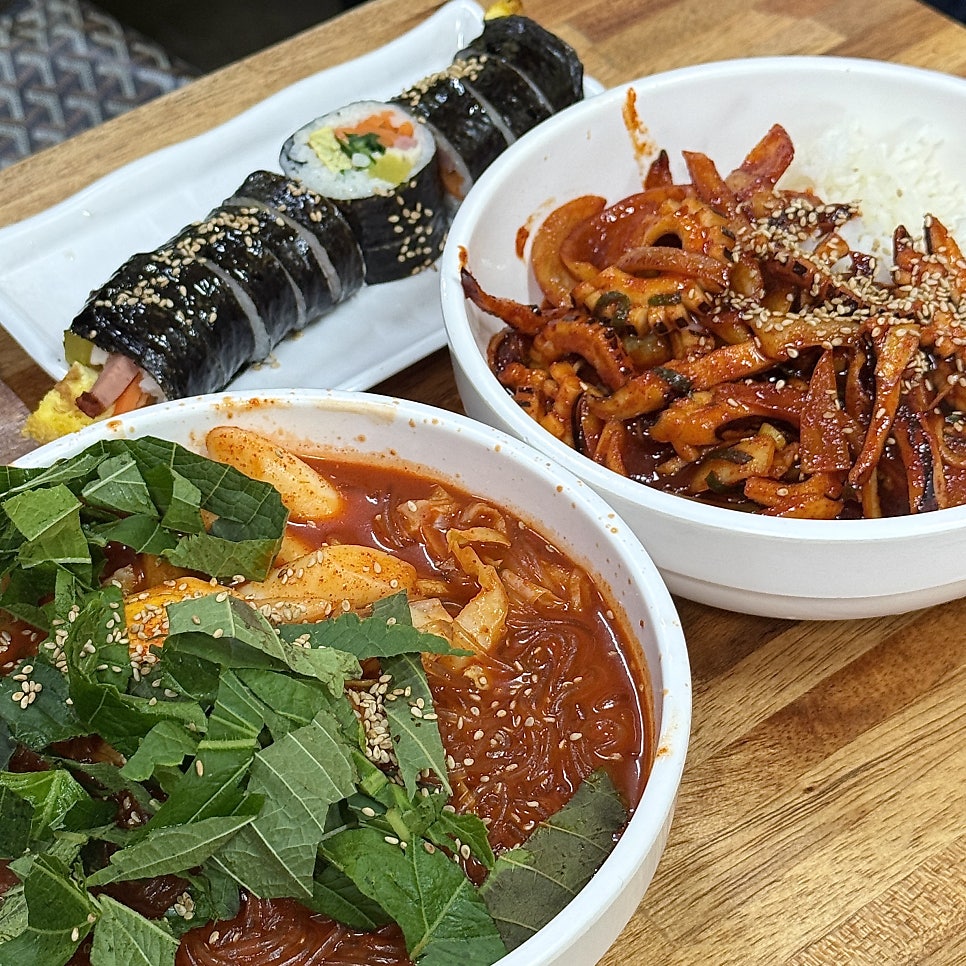 [평택] 송탄 시장의 당면떡볶이, 세 곳의 서로 다른 맛