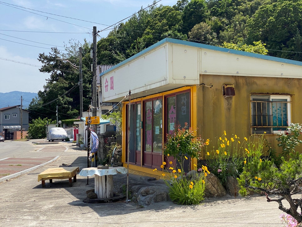 삼척 궁촌해변 카페 파로라, 해변 뷰 즐기는 바다 카페