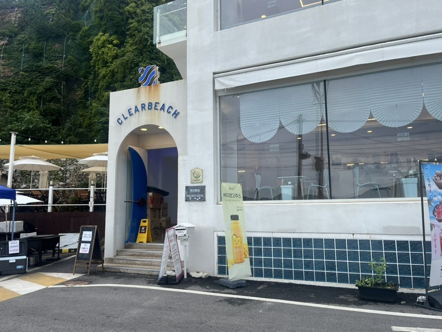 2층의 데크 자리