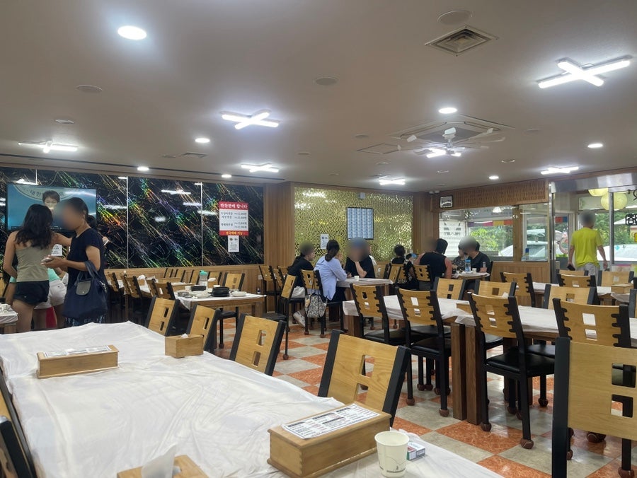 속초 학사평 순두부마을의 '진솔할머니순두부'